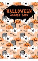 Halloween Memory Book: An Activity Book for Kids to Record Their Halloween Day - Coloring - Drawing - Journaling - Boo