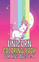 Unicorn Coloring Book for Kids Ages 2-4