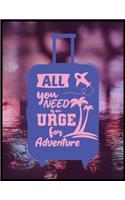All You Need Is An Urge For Adventure