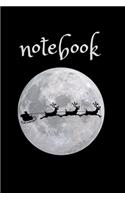 Christmas Notebook: 6x9 Ruled Notebook/Journal with Holiday Gift/Party/Budget Planner: a great personal gift