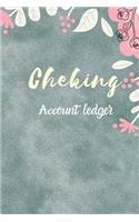 Checking Account Ledger: Personal Checking Account Balance Register, Checking Account Transaction Register,6 Column Payment Record Record and Tracker Log Book