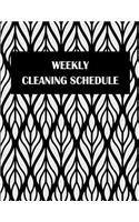 Weekly Cleaning Schedule