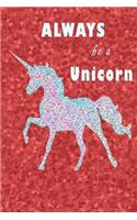The 2019 Planner: Be a Unicorn 1.5(74 Planner)