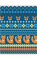 Fox Notebook Grid: Wildlife Animal Grid Paper Page Journal Squared Graph Sheet Graphing Doodling Drawing Sketching Journaling Women Girl Men Boy Teen Writing Diary Sch(11 Fox Notebook Grid)