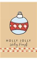 Holly Jolly Writing Prompts: 40 Christmas Seasonal Story & Drawing Prompts