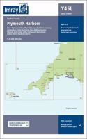 Imray Chart Y45 Plymouth Harbour Laminated: Laminated Y45 Plymouth Harbour (Small Format)(Y45-1LSF Y Series)