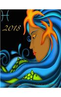 2018- Understanding Beautiful Pisces 2017-2018 18 Month Academic Year: Monthly Planner- July 2017 To December 2018 Calendar Schedule Organizer with Motivational Quotes(73 2018 Cute Planners)