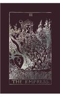 The Empress: Tarot Card Notebook Raisin Black 120-Page(1 Tarot Card Journals)