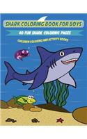 Shark Coloring Book for Kids