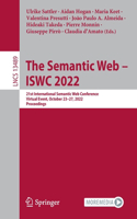 Semantic Web - Iswc 2022: 21st International Semantic Web Conference, Virtual Event, October 23-27, 2022, Proceedings