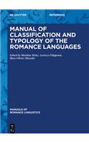 Manual of Classification and Typology of the Romance Languages