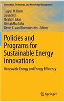 Policies and Programs for Sustainable Energy Innovations