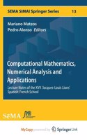 Computational Mathematics, Numerical Analysis and Applications