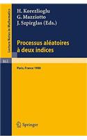 Processus Aleatoires a Deux Indices