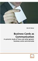 Business Cards as Communication