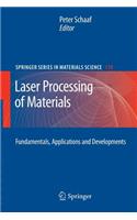 Laser Processing of Materials