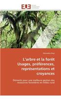 L arbre et la forêt usages, préférences, représentations et croyances