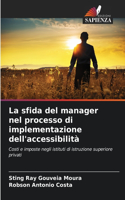 sfida del manager nel processo di implementazione dell'accessibilità