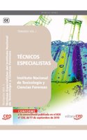 Tecnicos Especialistas del Instituto Nacional de Toxicologia y Ciencias Forenses. Temario Vol. I.