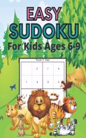 Easy Sudoku For Kids Ages 6-9