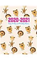 2020-2021 Daily Weekly and Monthly Planner