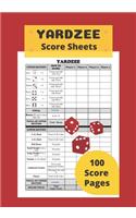 YARDZEE Score Sheets