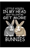 Little Voices In My Head Keep Telling Me Get More Bunnies