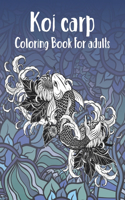 Koi carp - Coloring Book for adults