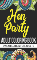Hen Party Adult Coloring Book
