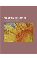 Bulletin Volume 11