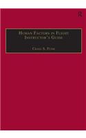 Human Factors in Flight Instructor's Guide