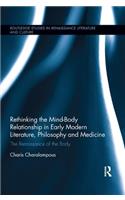 Rethinking the Mind-Body Relationship in Early Modern Literature, Philosophy, and Medicine