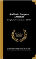 Studies in European Literature