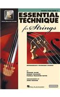 Essential Technique for Strings with Eei: Double Bass (Bk/Online Media)