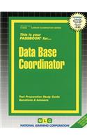 Data Base Coordinator: Passbooks Study Guide