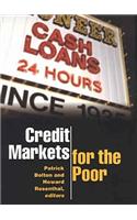 Credit Markets for the Poor