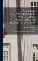 Relation Between Religion and Culture According to Christopher Dawson