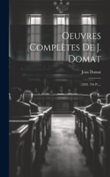 Oeuvres Complètes De J. Domat