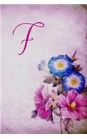 F: Dotted Journal Notebook. Personalized Monogram Initial F, Ideal for Dot Grid Journaling with 120 Pages of Bullet Grids