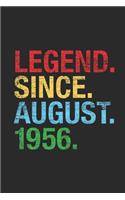 Legend Since August 1956