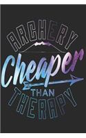Bogenschießen Notizbuch
