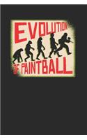 Evolution Of Paintball: Paintball Notebook, Blank Lined (6 x 9 - 120 pages) Sports And Recreations Themed Notebook for Daily Journal, Diary, and Gift