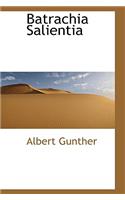 Batrachia Salientia: (English)
