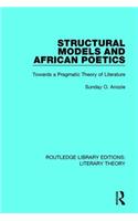 Structural Models and African Poetics