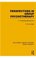 Perspectives in Group Psychotherapy (Rle: Group Therapy)