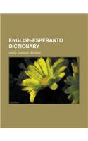 English-esperanto Dictionary