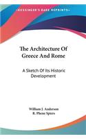 The Architecture of Greece and Rome