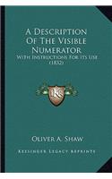 Description of the Visible Numerator