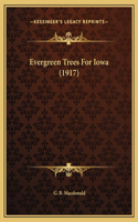 Evergreen Trees For Iowa (1917)