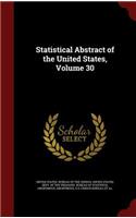 Statistical Abstract of the United States, Volume 30